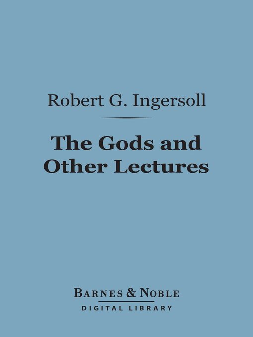 Cover image for The Gods and Other Lectures